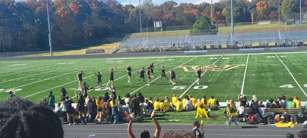 The Senior Class of '25's Pep Squad Performing Their Dance Routine